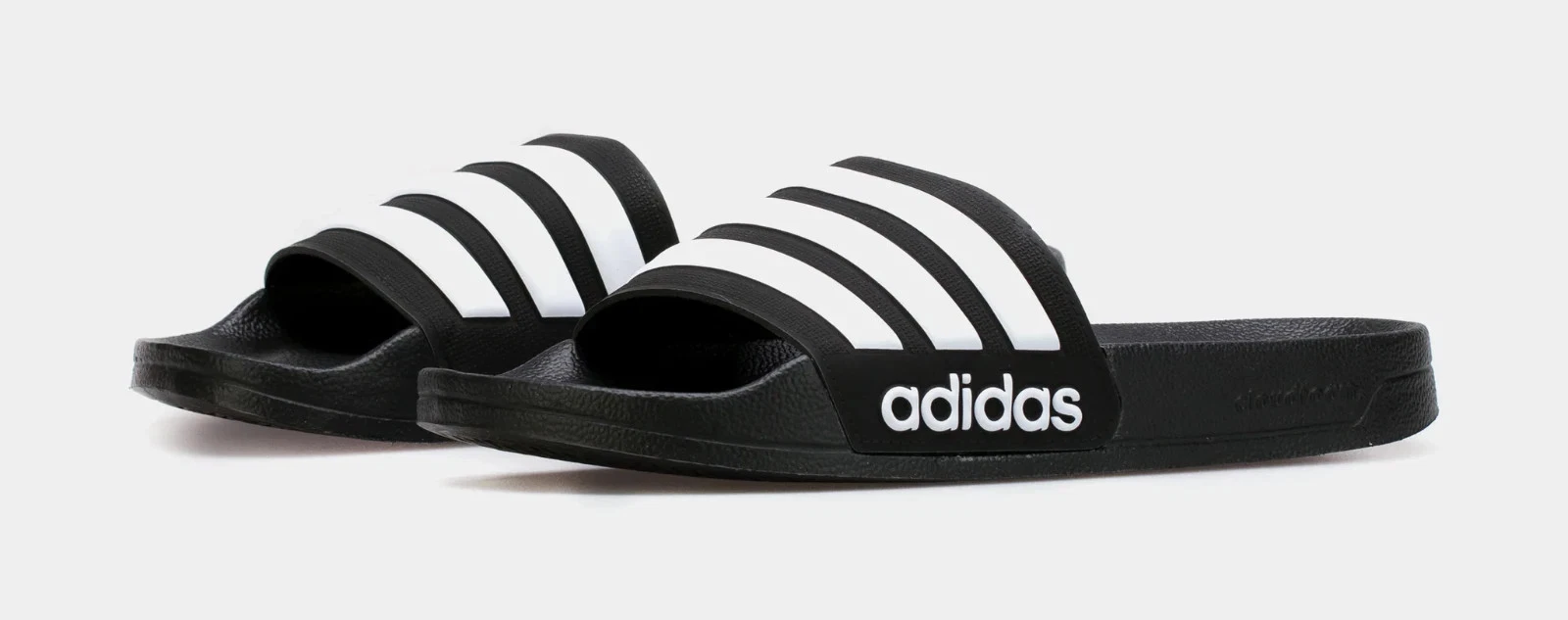 Adidas Adilette Pool / Shower Slides Men’s Black AQ1701 Cloudfoam Sandals New