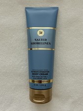 NEW Bath  Body Works Salted Shorelines Ultimate Hydration Body Cream 8 oz