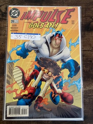 Impulse #35 DC Comics Goes Ape Craig Faucher Modern Age 1998