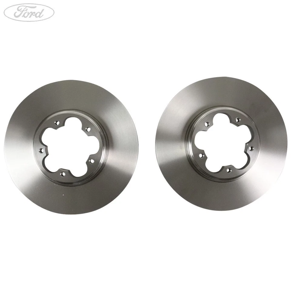 Genuine Ford Transit & Custom Front Vented Brake Discs x2 288mm 2012-2019 - Image 2 of 4