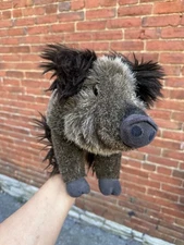 Kösen 3180 Wildschwein Wild Boar Berta Plush Stuffed Animal Leg Tag Adorable