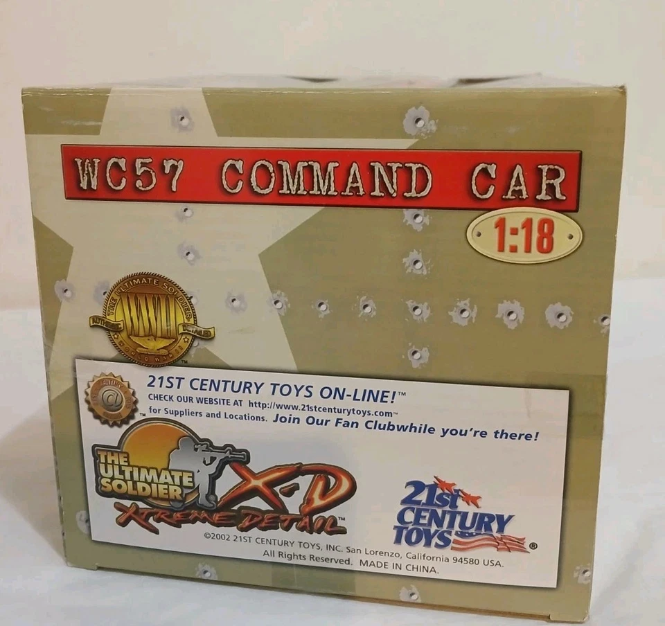 1:18 The Ultimate Soldier WC57 Command Car - Image 2 of 4
