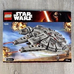 LEGO Star Wars 75105 Millennium Falcon Instruction Book Manual Only No Bricks