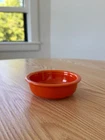 Vintage FIESTA WARE ORIGINAL FRUIT BOWL RADIOACTIVE RED ORANGE. SUPERB CONDITION