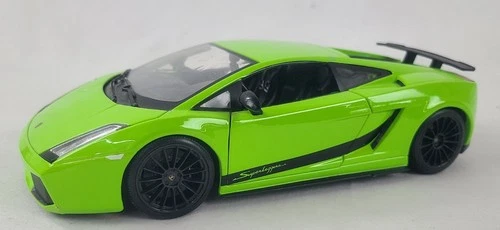 Lamborghini Gallardo Superleggera 1/18 Scale Model In Lime Green W Black Accents