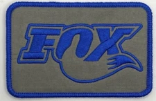 Fox Racing Motorcycles ATV Racing Iron Sew On Patch Retro Vintage Style Hat Cap