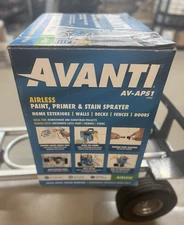 Avanti Airless Paint Primer Stain Sprayer Kit w/ powerful 3/4 HP, 3000 PSI Pump