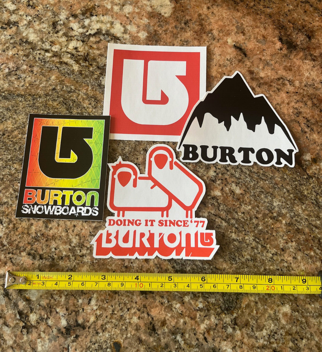 Burton Sticker Pack / Lot - 10 Ski Snowboard vinyl decals | eBay