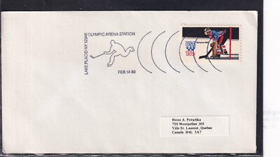 USA Sport Olympiade Lake Placid Eishockey, Lake Placid 14.02.80