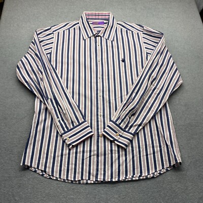 46664 Nelson Mandela Shirt Mens Extra Large Long Sleeve Button Up