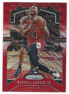 WENDELL CARTER JR 2019-20 PRIZM RUBY WAVE PRIZM BULLS S4