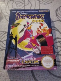 NES DARKWING DUCK  BOX ONLY NO GAME NO MANUAL PAL  B VERSION ONLY FOR DISPLAY
