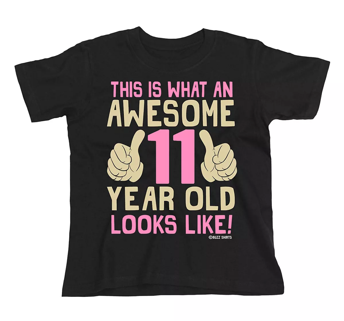 11 year old t shirt