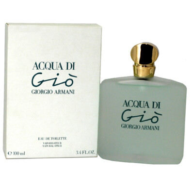 Acqua Di Gio Eau De Toilette Spray Oz 100 Ml