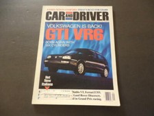 Car Driver Sep 1994 Volkswagen Before The Unpleasantness Ferrari  Id16262