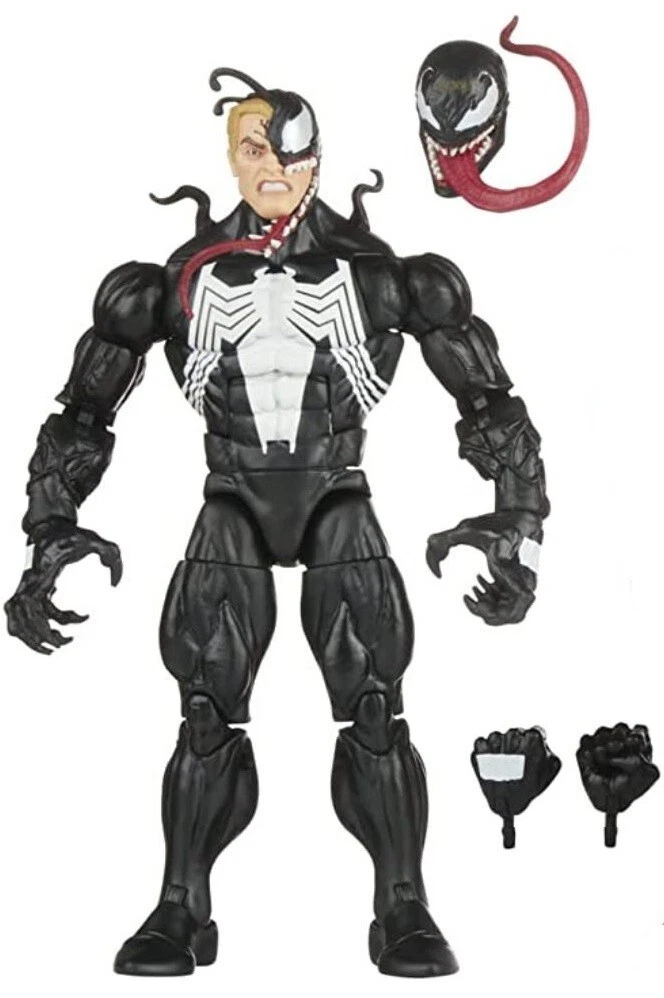 Marvel Legends Spider-Man The Animated Series Retro Black Suit Symbiote vs  Carnage Action Figure Set, 6 inch(Pack of 4)