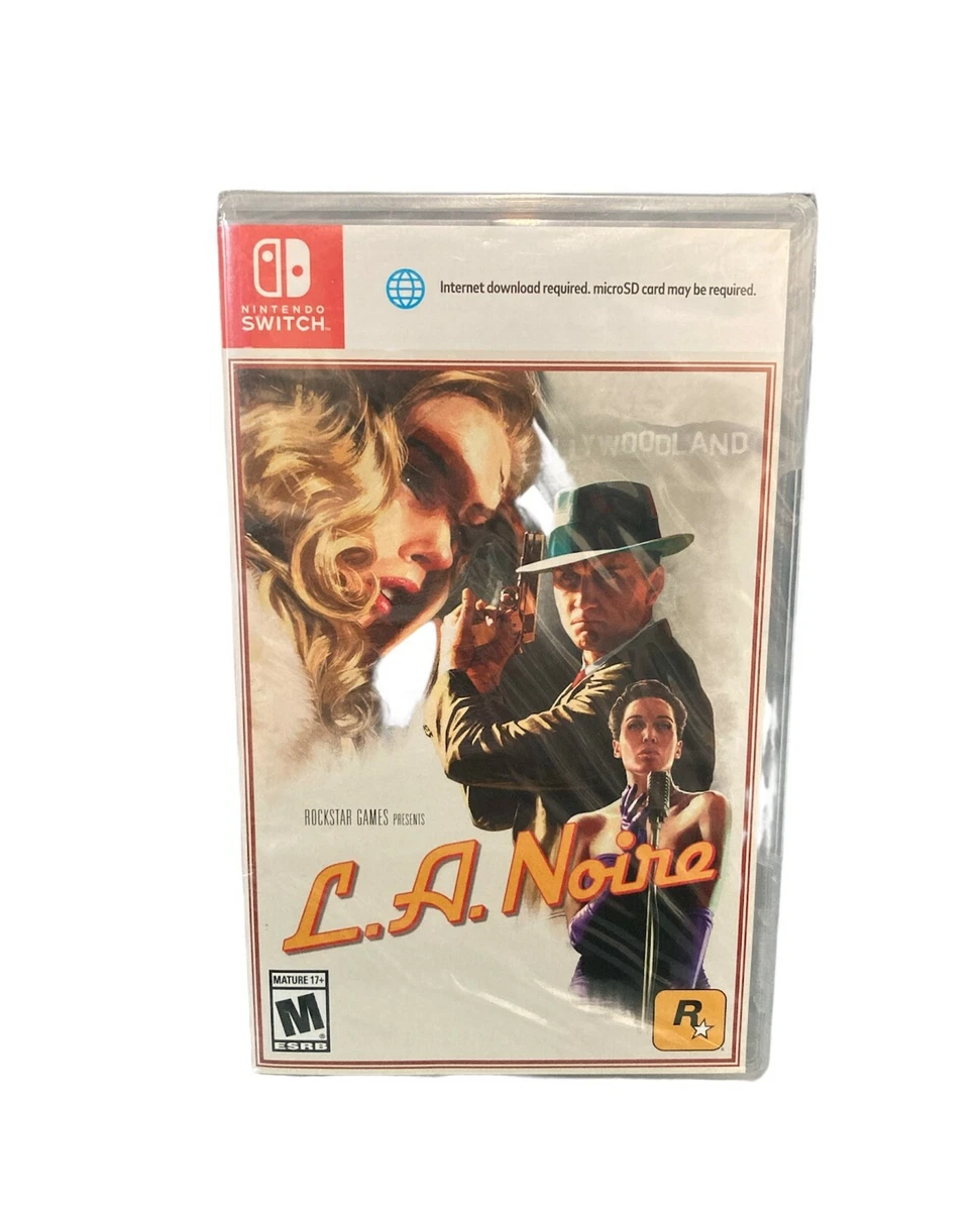 L.A. Noire by Rockstar Games Nintendo Switch NS 2017