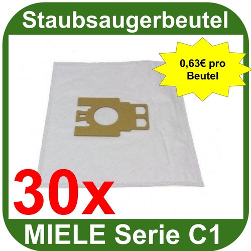 10-30 Miele Vacuum Cleaner Bags Like FJM for Series C1 - Classic Compact & Complete - Picture 4 of 4