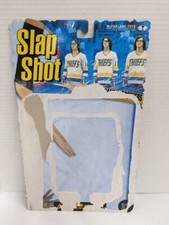 McFarlane Toys SLAP SHOT The Hanson Brothers Hockey - No Figure Card Back ONLY -