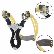 Pro Slingshot Stainless Steel Outdoor Hunting Powerful slingshots Catapult Sling