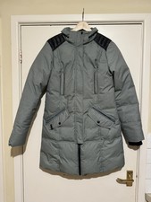 Paradox Grey Padded Coat Jacket Size S Womens Full Zip Outdoors Outerwear