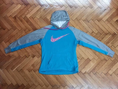 Nike Hoody Ladies Original Therma Fit Womens Hoodie Overhead Sweat Hooded Top M - Photo 1/4