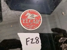 VINTAGE 1926 ELCAR WHEEL METAL CENTER EMBLEM