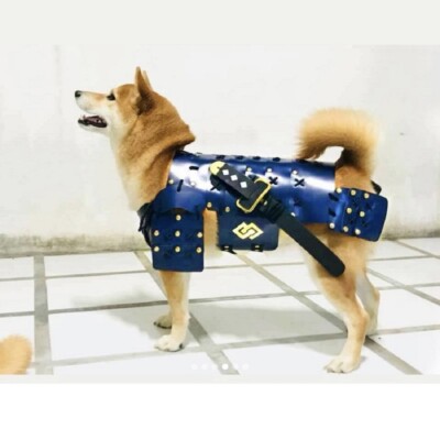 Japanese Style Handmade Costumes Samurai Armor For Dog