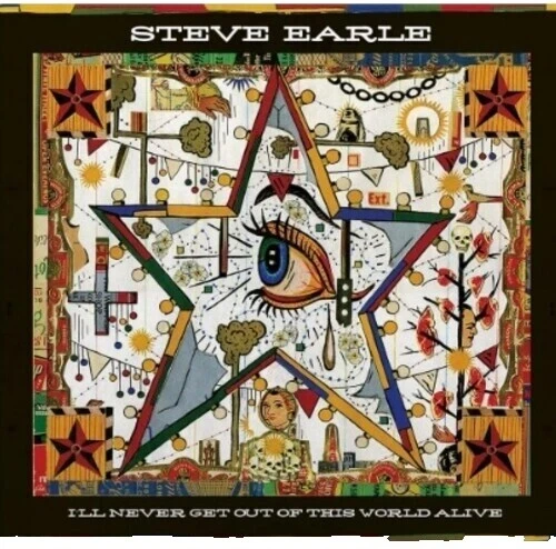 Steve Earle Rock Mint (M) Sleeve Vinyl Records