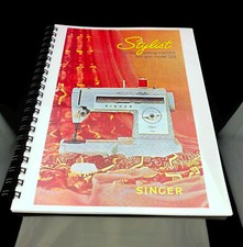 Máquina de Coser Singer 533 Estilista Zig Zag Manual Instrucciones REIMPRESIÓN EN COLOR