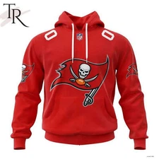 Tampa Bay Buccaneers  2024 Personalized Name And Number Hoodie S5XL AOP
