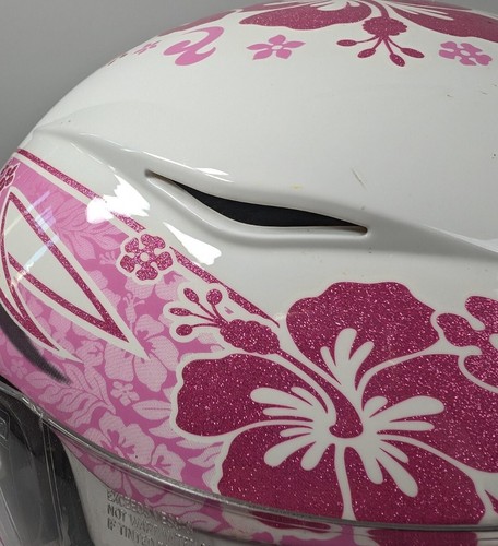 Fulmer JS Lei DOT Approved Full Face Pink Motorcycle Helmet Youth M - Picture 9 of 23