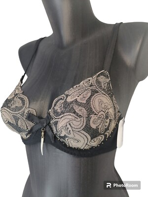 AUBADE - SOUTIEN GORGE REF  7812 NOIR TAILLE FR85B / EUR-DE70B