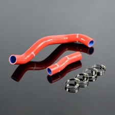 Fit For 00-05 Toyota Lexlis IS300 Altezza JCE10 2JZGE Red Silicone Radiator Hose