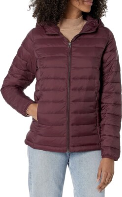 Amazon Essentials Women's Lightweight Long-Sleeve FullZip Water-Resistant Jacket