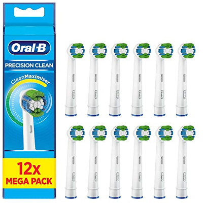 12 count Precision Clean Replacement Toothbrush Head with Cleanmaximiser