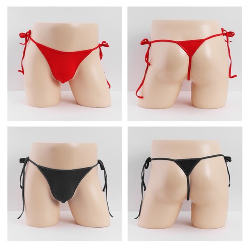 Herren G-String String Jockstrap Bulge Schouch Anzüge Sling Shommels De Low ▽ - Picture 17 of 25