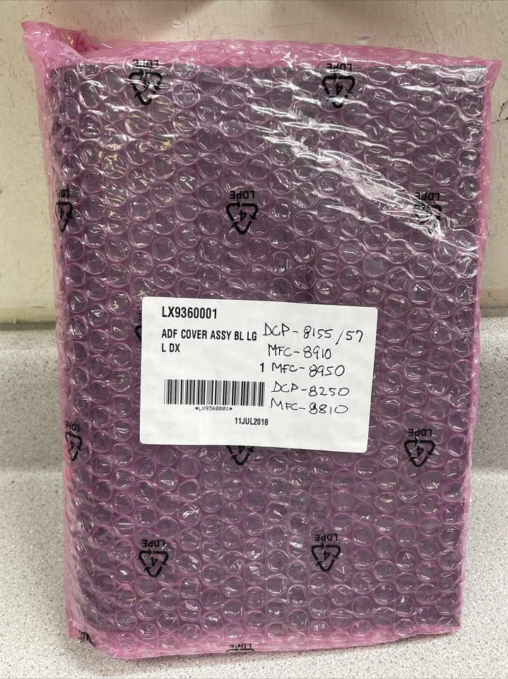 Brother LX9360001 Document Feed Cover/ ADF COVER, DCP8155 Mfc8810/8910/8950  - Image 4 of 4