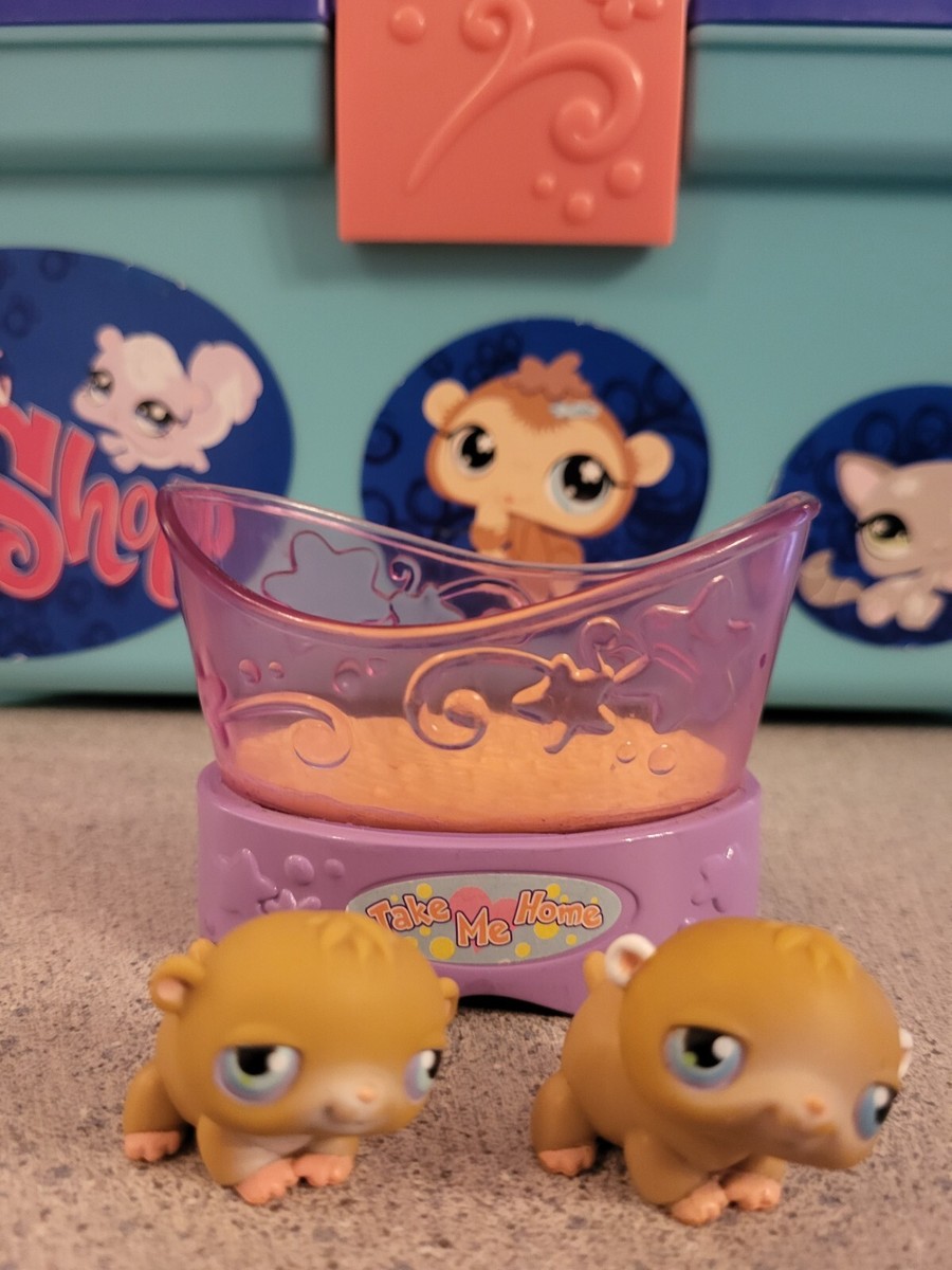 RARE Littlest Pet Shop Mystery prototype variant #45 hamster and
