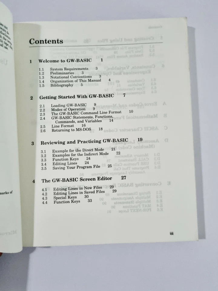 LIBRO DE GUÍA DEL USUARIO BÁSICO AMSTRAD MICROSOFT GW Foto 4 de 4