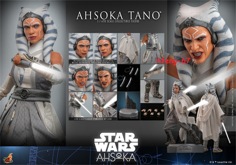STAR WARS AHSOKA TANO 1/6 フィギュア TMS118 New In Stock Hot Toys TMS118 Star Wars Ahsoka - Ahsoka 1/6 Figure