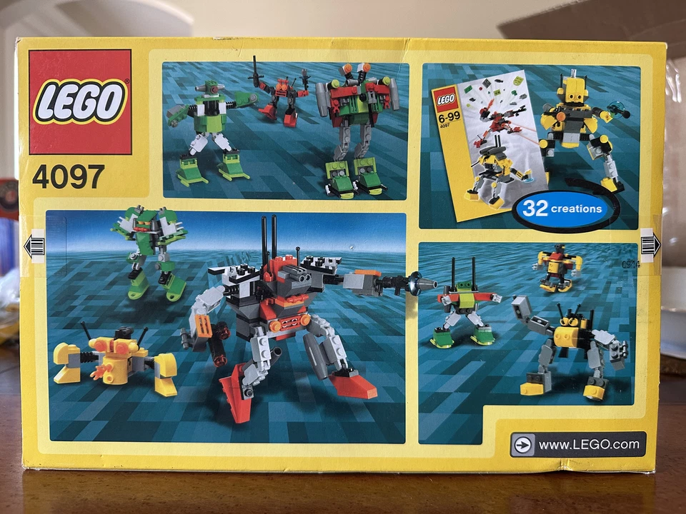 SUPER RARE! Lego Creator Mini Robots (4097) Designer Set from 2003 - NiSB - Image 2 of 4