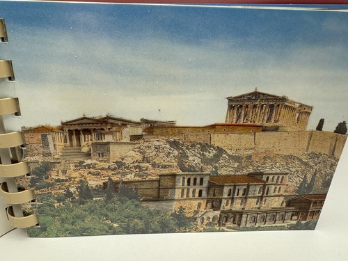 Vintage 4”x6” Book Of Athens Past & Present With Acetate Overlays - Picture 4 of 15