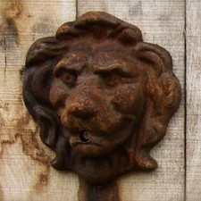 L&ouml;wenkopf Wasser Auslauf f&uuml;r Wandbrunnen - Brunnen - Dekoration Wand Speier
