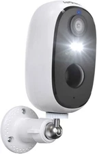 ieGeek Wireless Outdoor 2K Security Camera Home WiFi Battery CCTV System Alexa