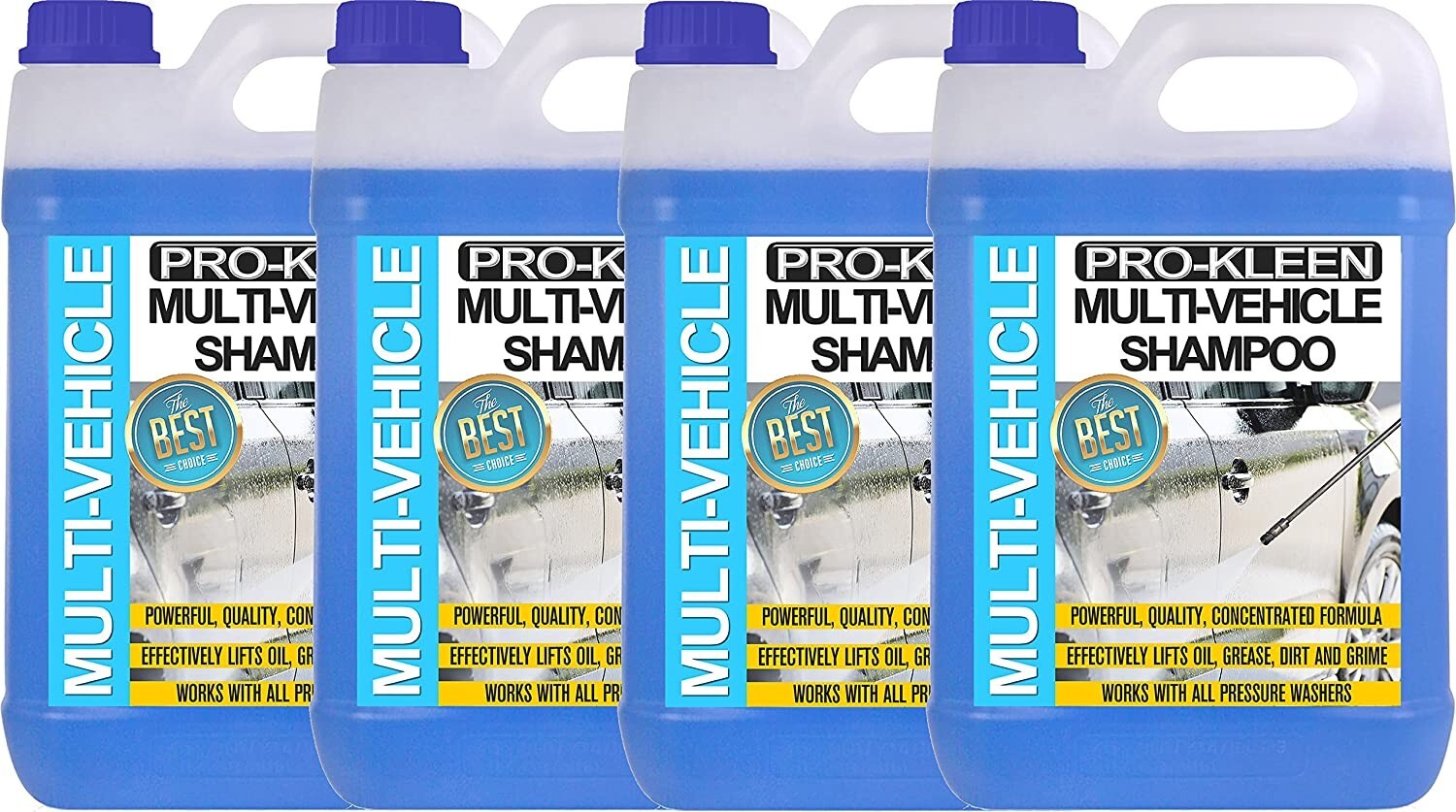 ProKleen Car Shampoo Multi Vehicle Valet  Wash Remove Grease Traffic Film 20L