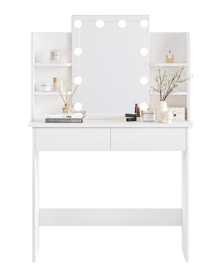 WOLTU Round Wall Mirror, 60cm, Large Vanity Mirror Botswana