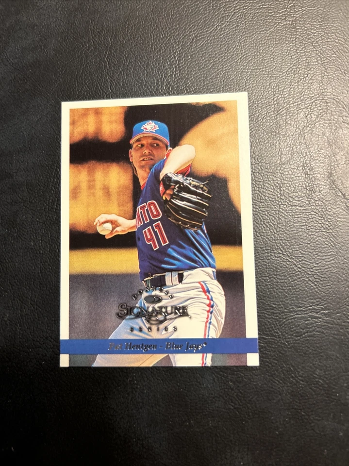 C54a 1997 Donruss Signature Series #95 Pat Hentgen Toronto Blue Jays - Image 2 of 2