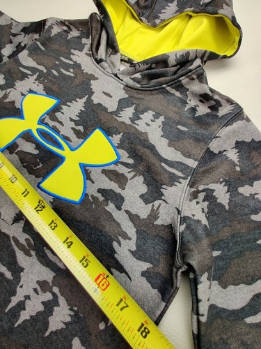 Under Armour Storm1 Youth Large Loose Fit Camo Sweatshirt Hoodie - Picture 9 of 11