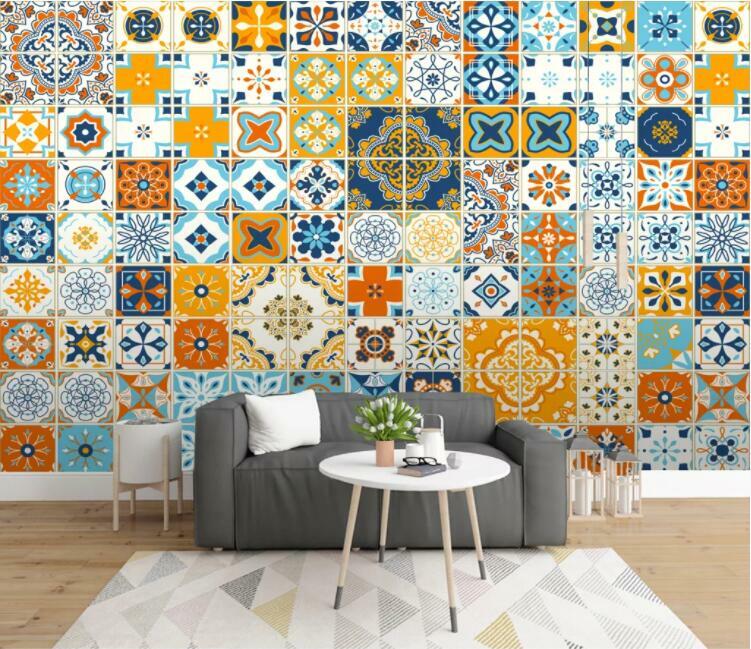 3D Color Pattern 8806NA Wallpaper Wall Mural Removable Self-adhesive Fay